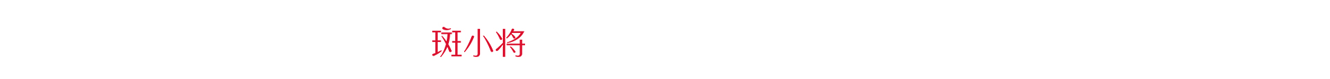 斑消宝出品斑小将